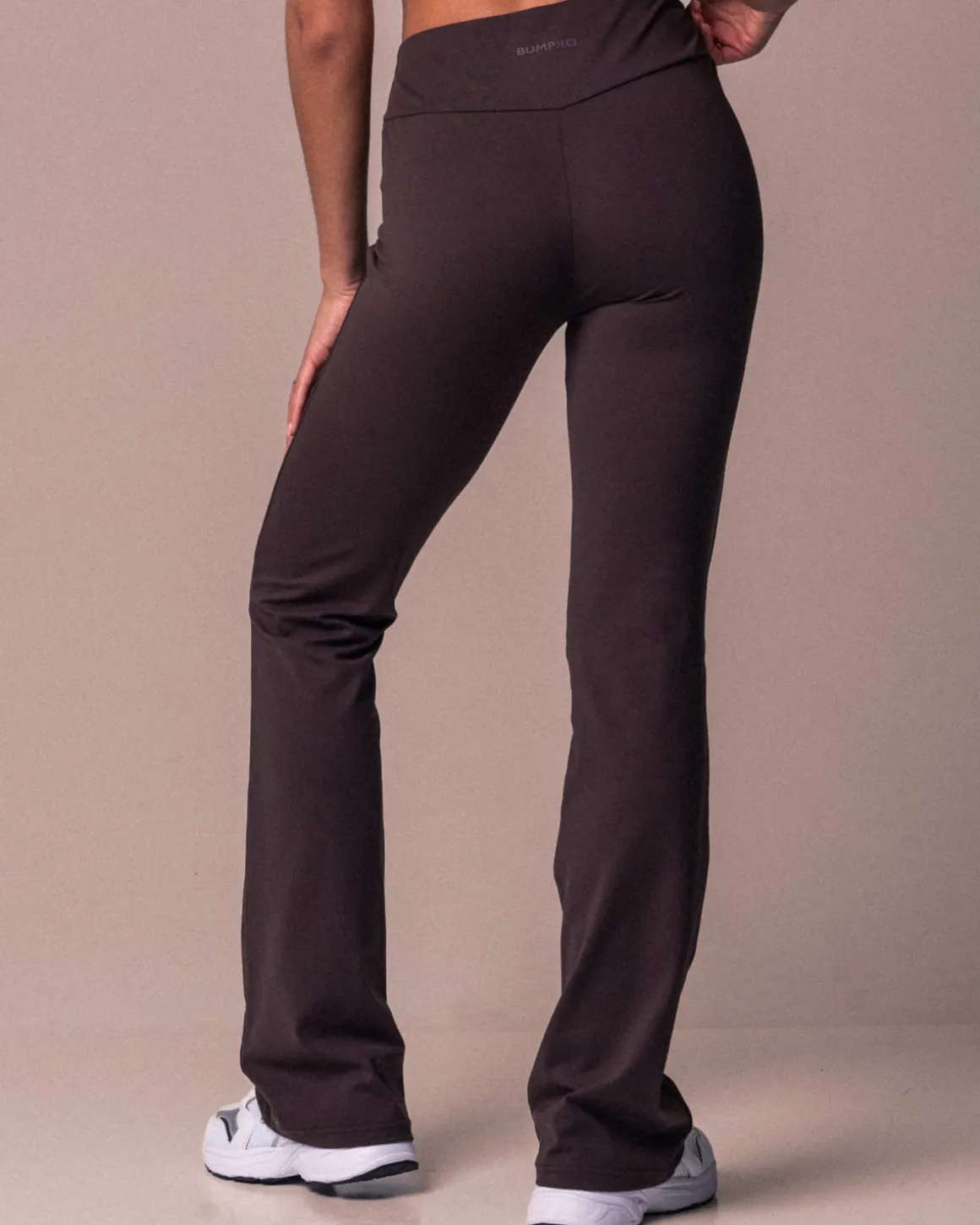 Lively Flare Pants Brown Fudge