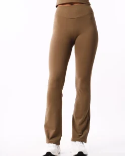 Lively Flare Pants Green Olive