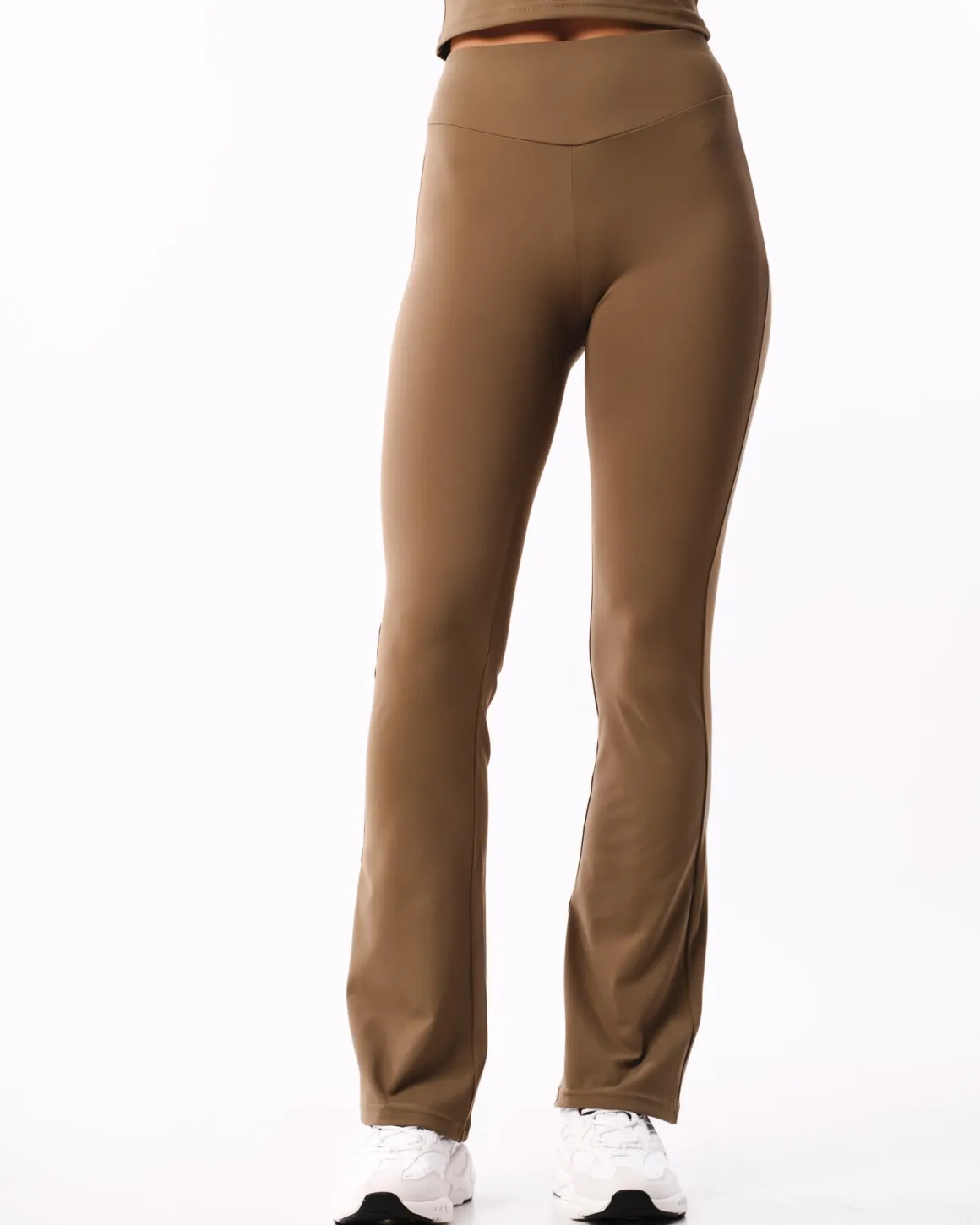 Lively Flare Pants Green Olive