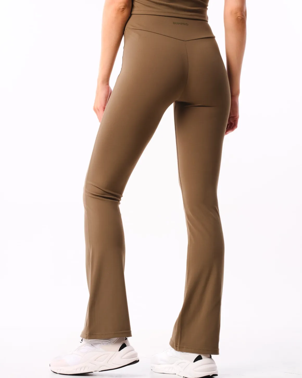 Lively Flare Pants Green Olive