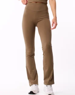 Lively Flare Pants Green Olive