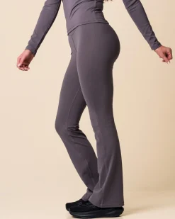 Lively Flare Pants Grey Thunder