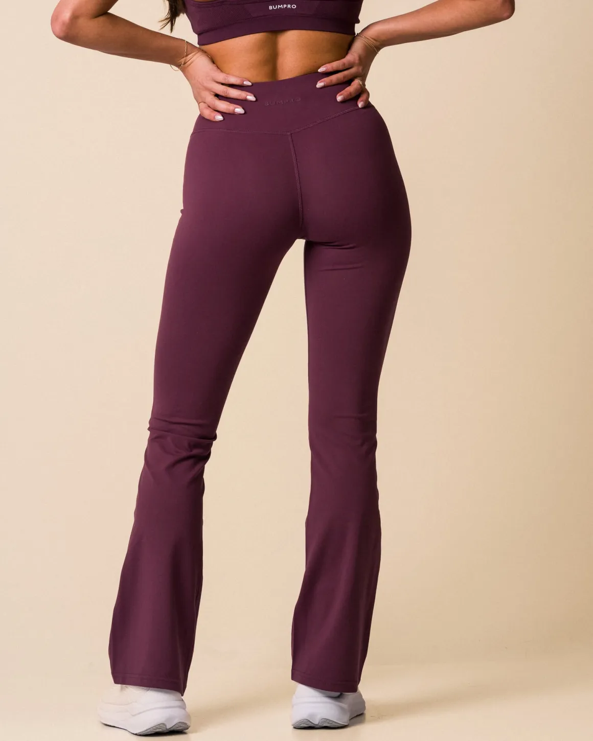 Lively Flare Pants Lilac Dark