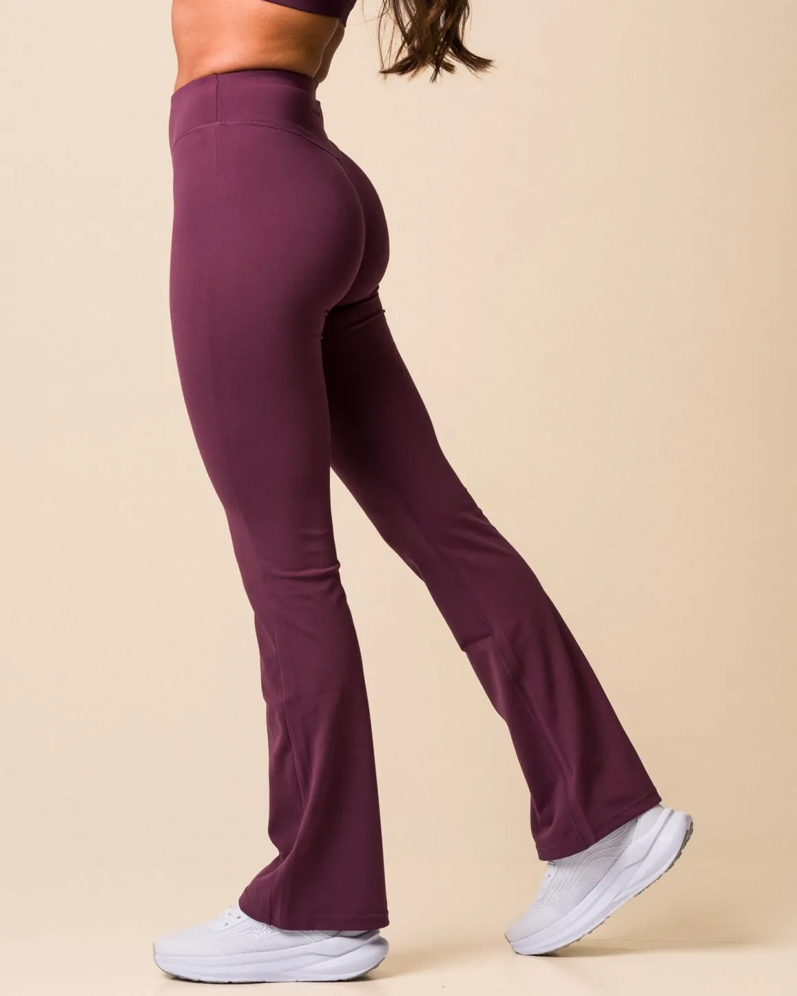 Lively Flare Pants Lilac Dark