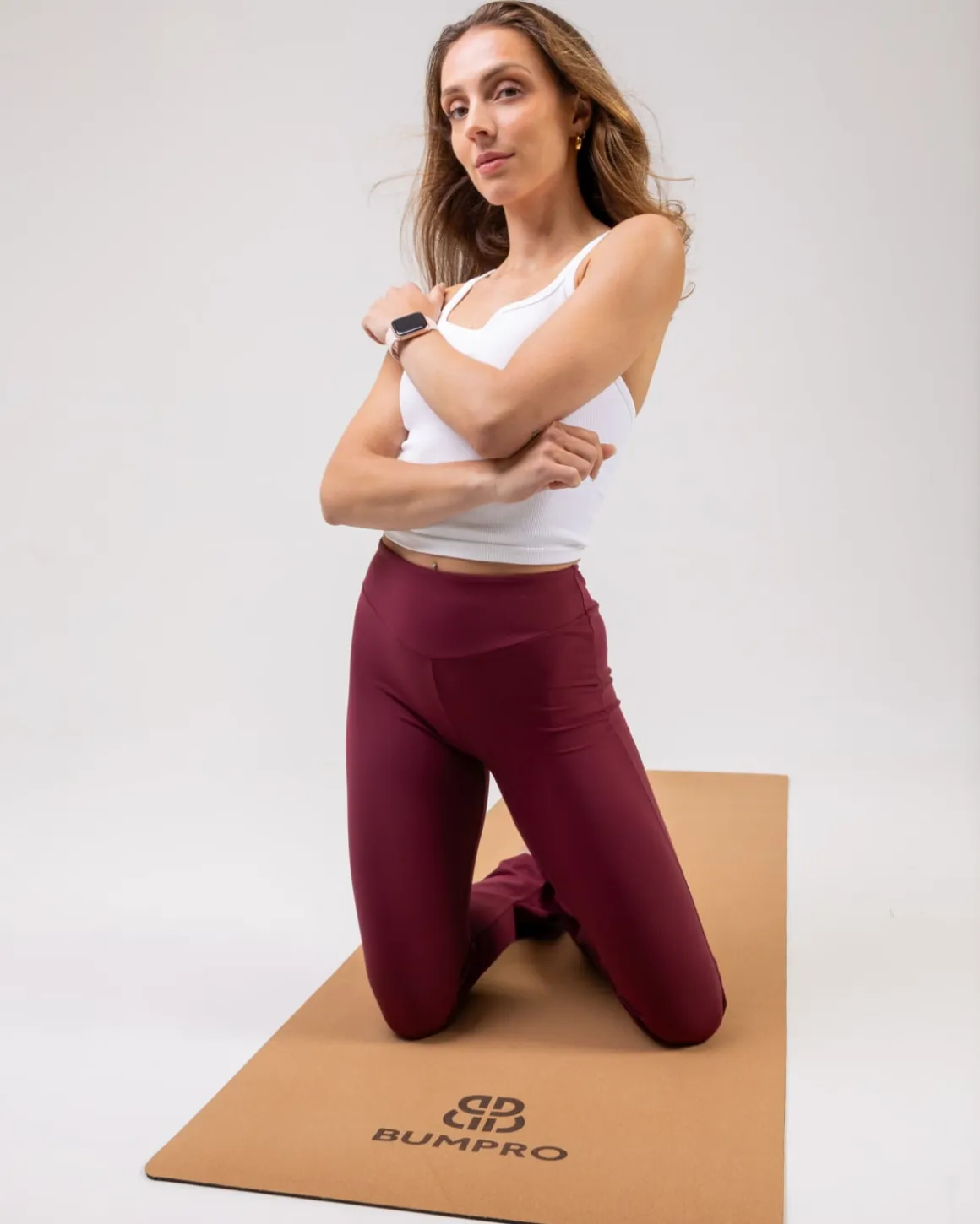 Lively Flare Pants Red Maroon