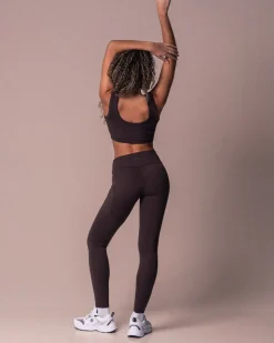 Lively Scoop Bra Brown Fudge