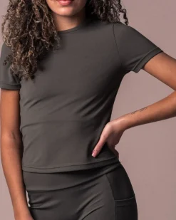 Lively Short Tee Military Green