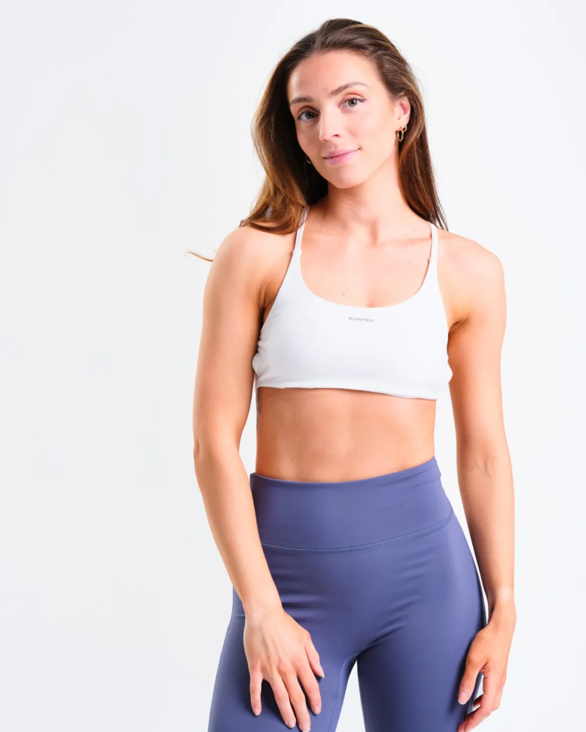 Lively Strappy Bra White