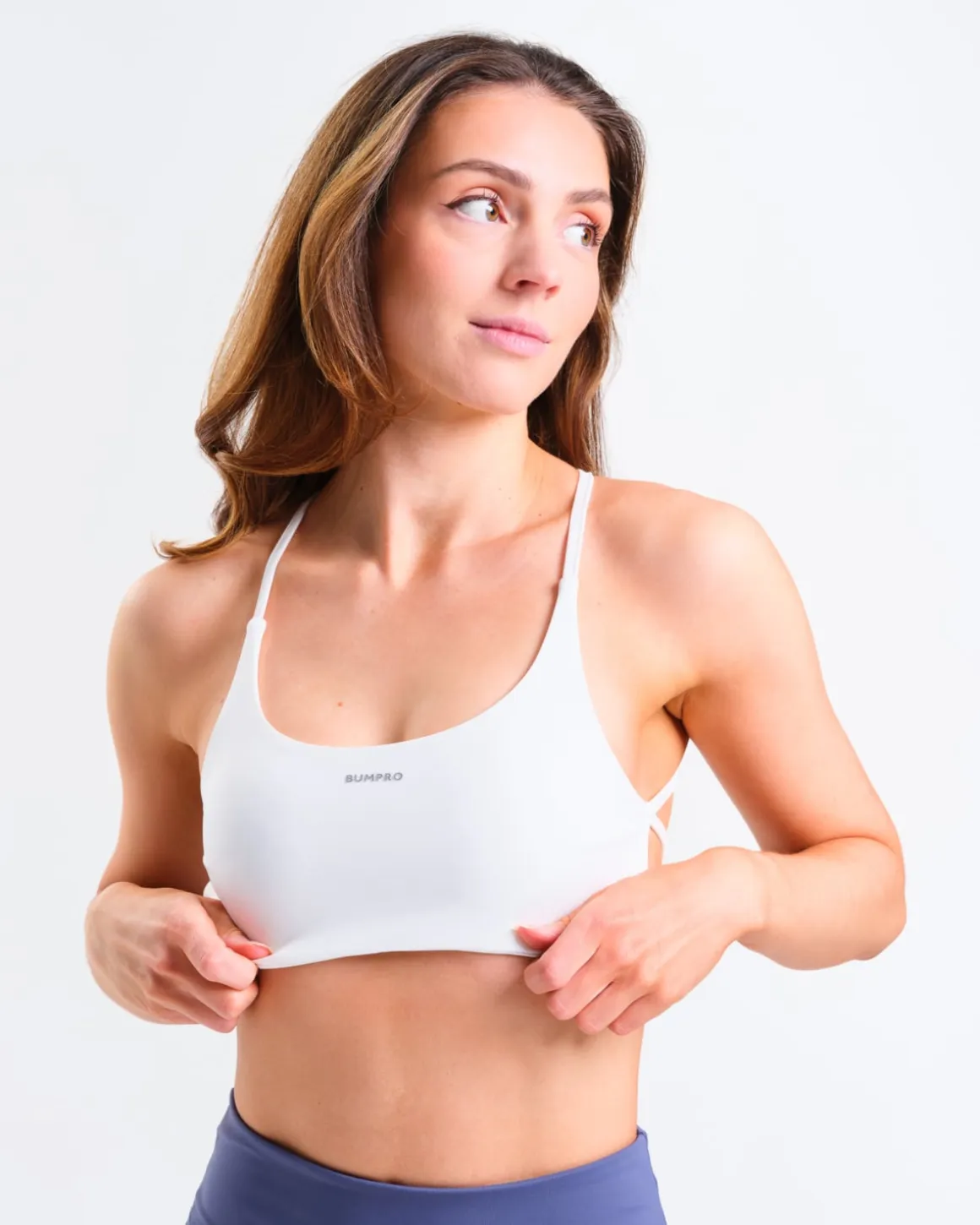 Lively Strappy Bra White