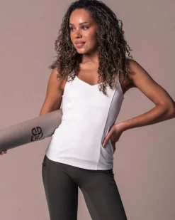 Lively Tank Top White