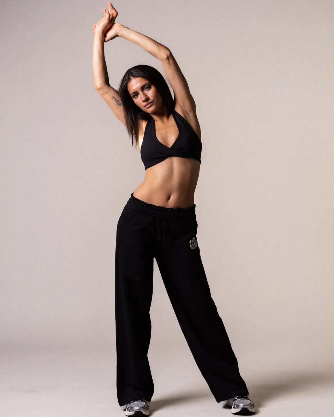 Lively Twist Bra Black