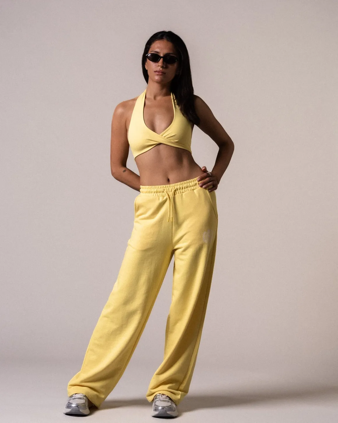 Lively Twist Bra Yellow Lemon