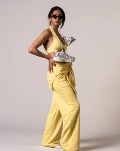 Lively Twist Bra Yellow Lemon
