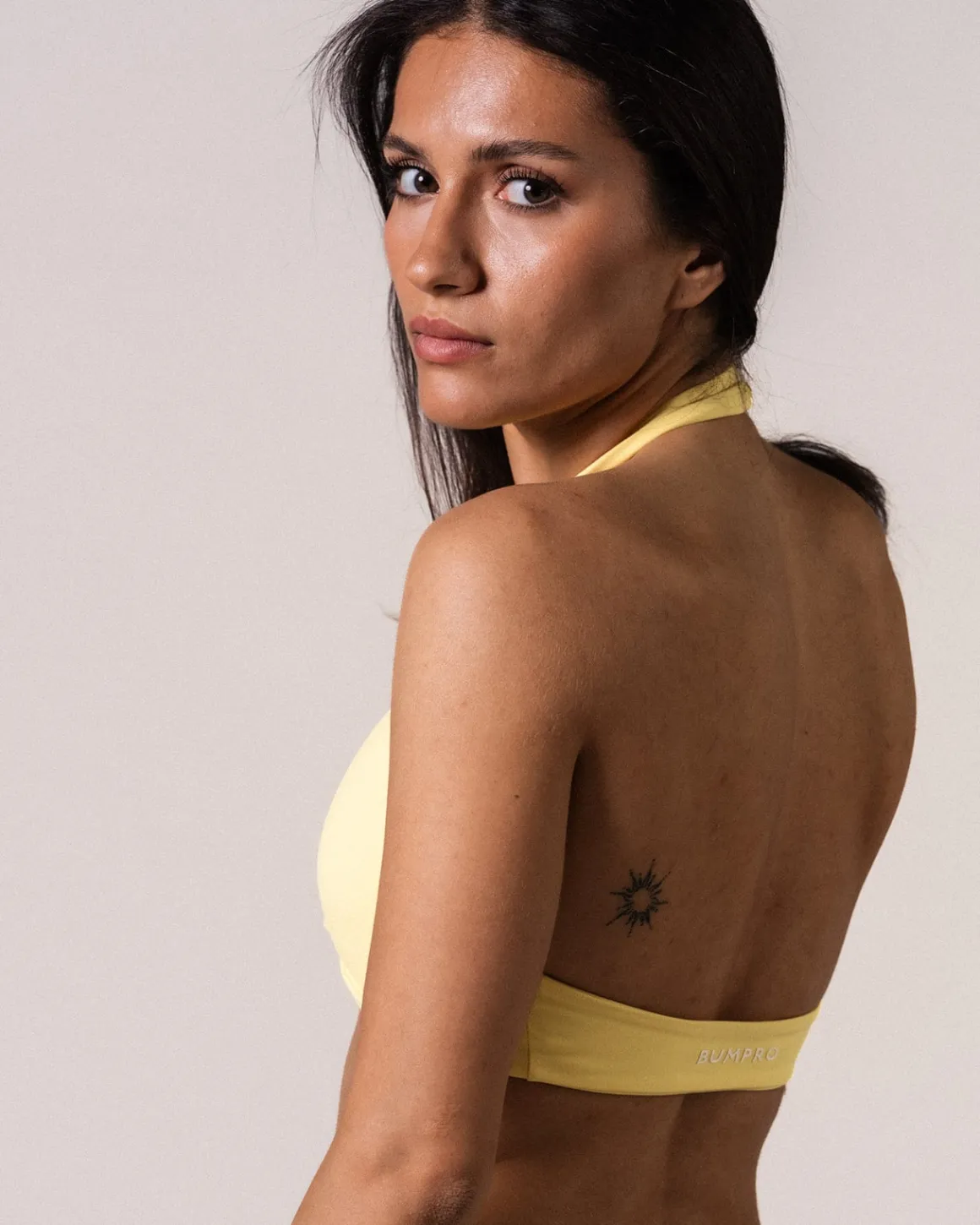 Lively Twist Bra Yellow Lemon