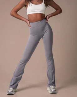 Lively Ultimate Flare Pants Grey Marl