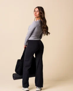 Lively Ultimate Straight Pants Black