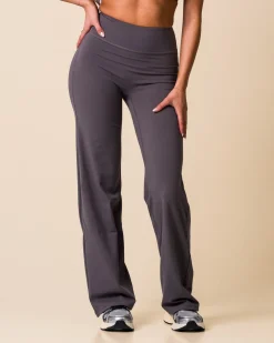 Lively Ultimate Straight Pants Grey Thunder
