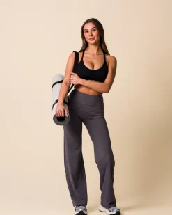 Lively Ultimate Straight Pants Grey Thunder