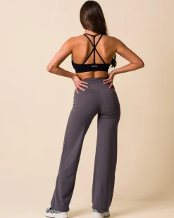 Lively Ultimate Straight Pants Grey Thunder