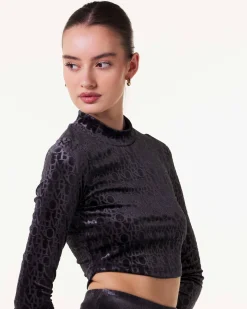 Logomania Velour Black SETT