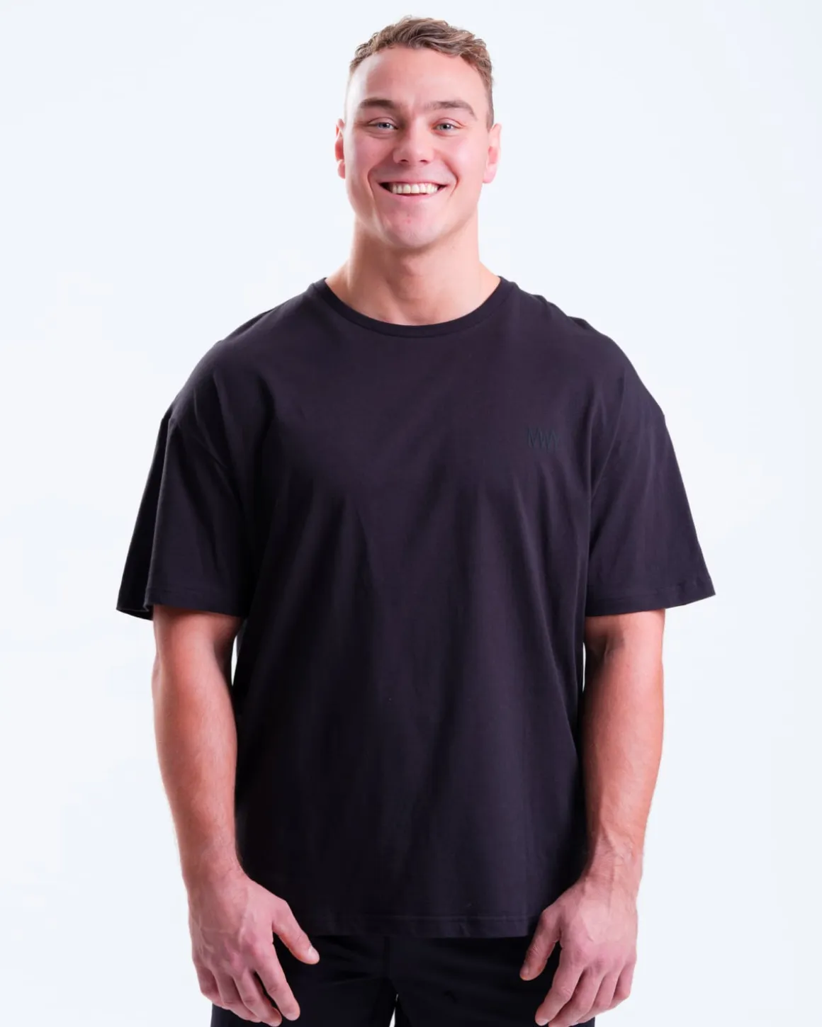 Loose Fit Tee U Black