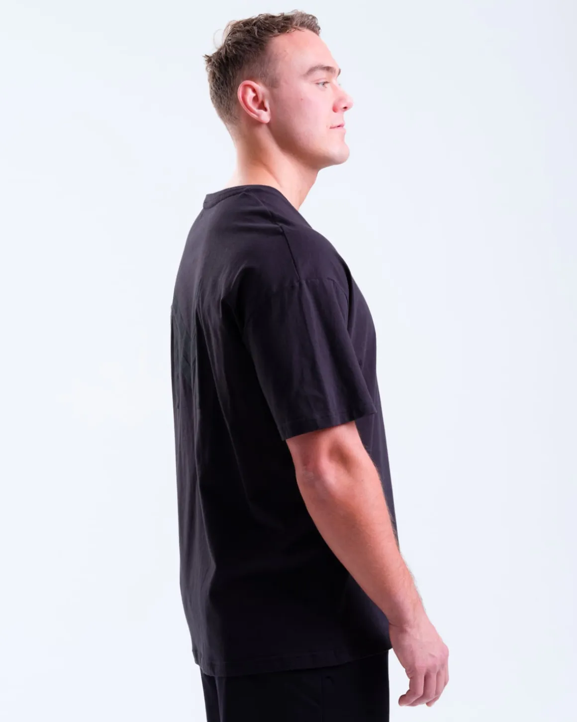Loose Fit Tee U Black