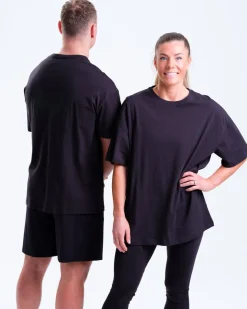 Loose Fit Tee U Black 2-PACK