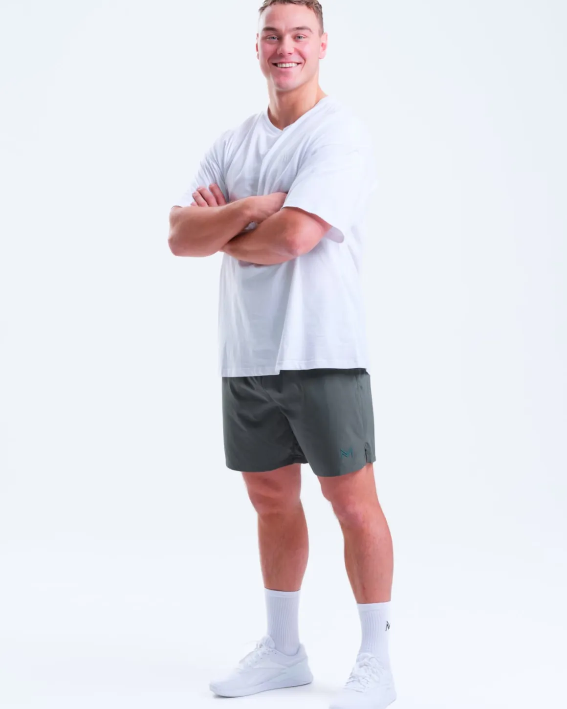 Loose Fit Tee U White
