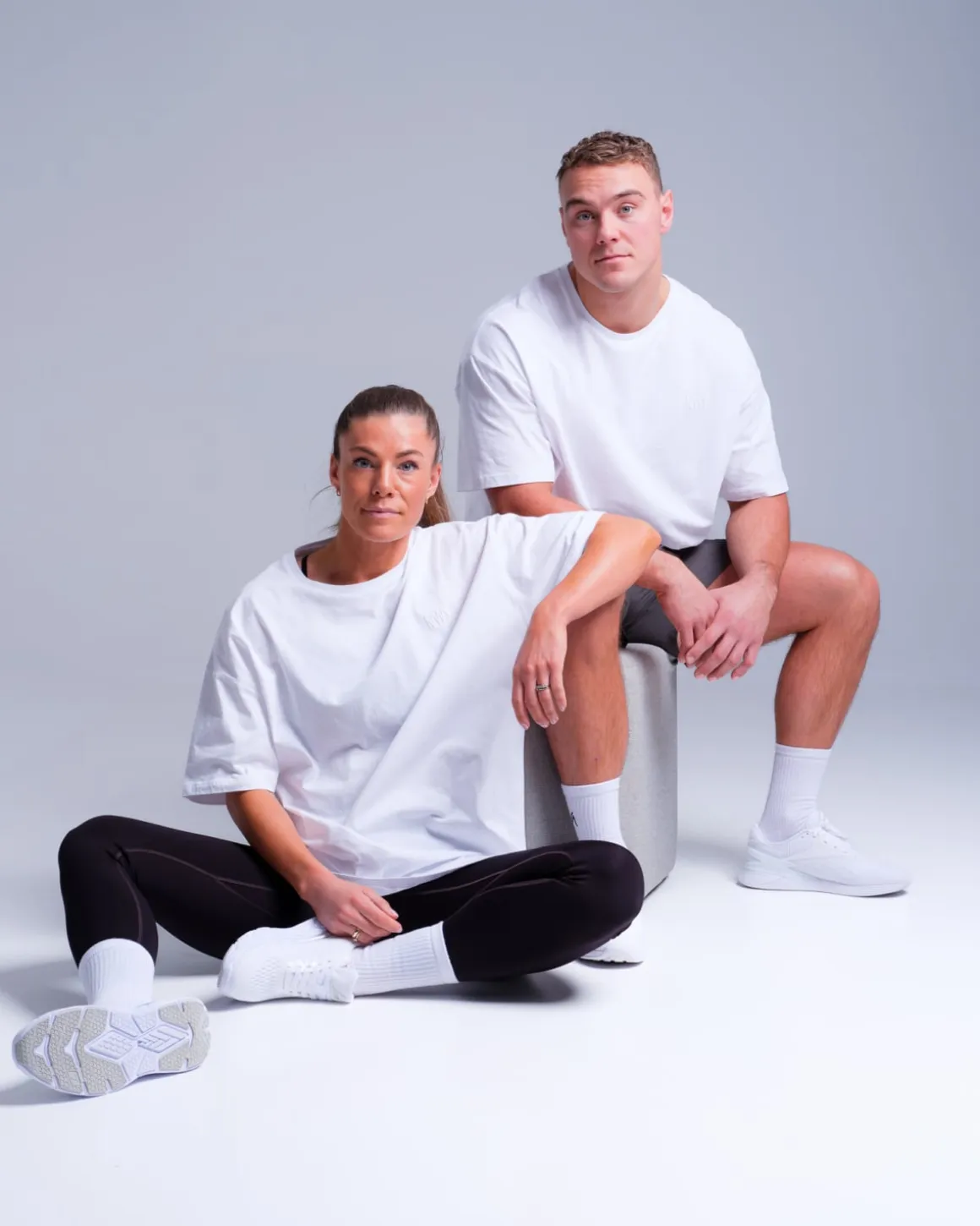 Loose Fit Tee U White