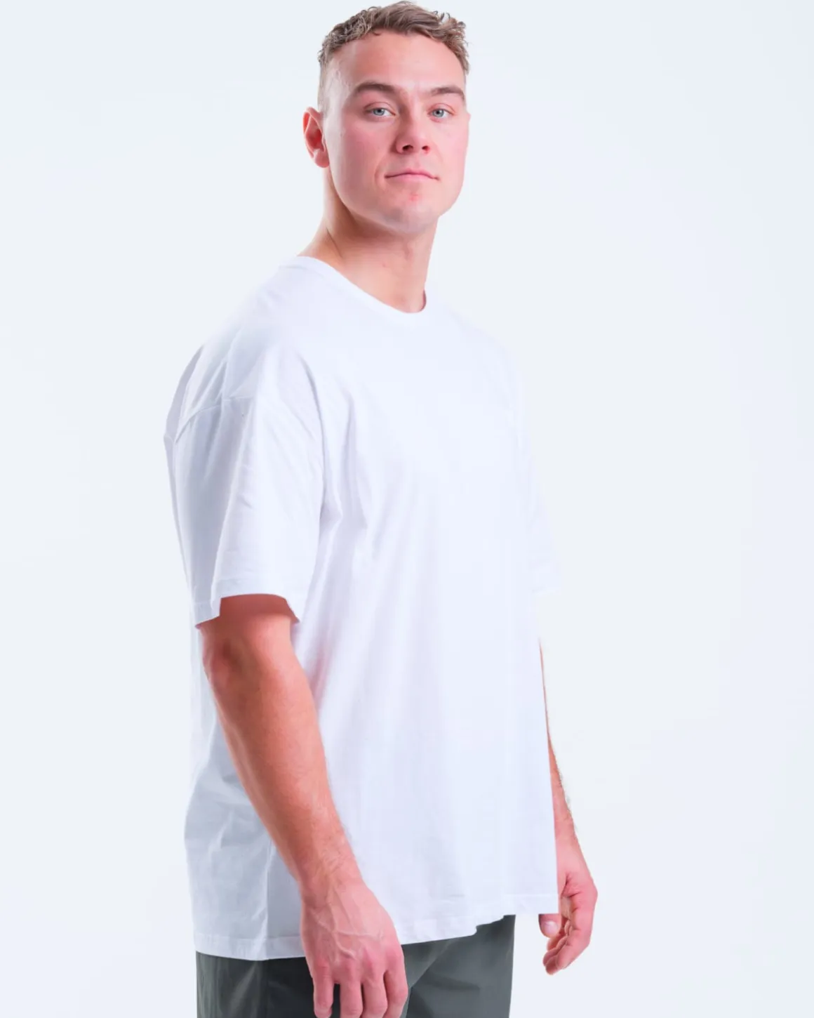 Loose Fit Tee U White