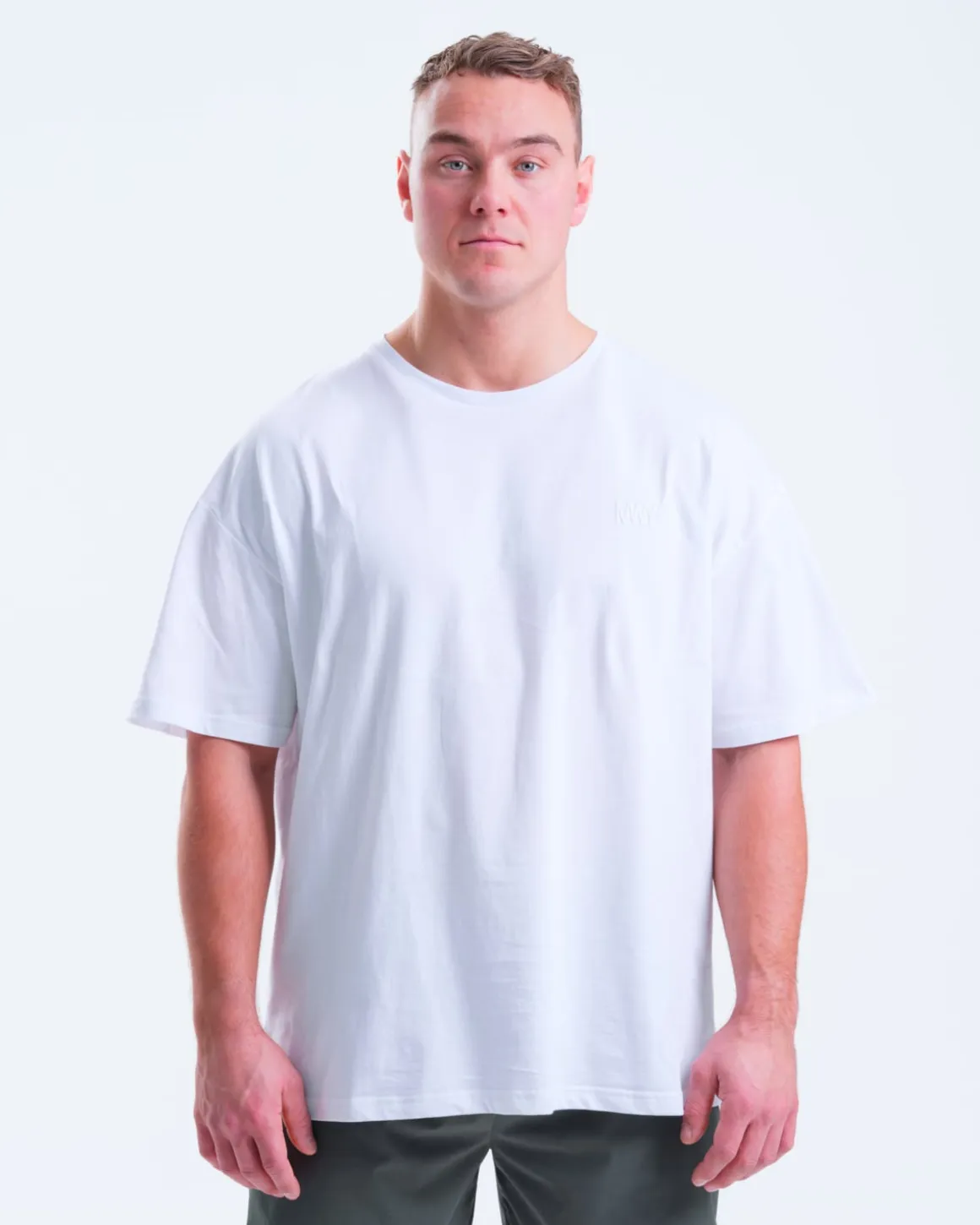 Loose Fit Tee U White 2-PACK