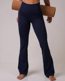 Lotus Flare Pants Blue Navy