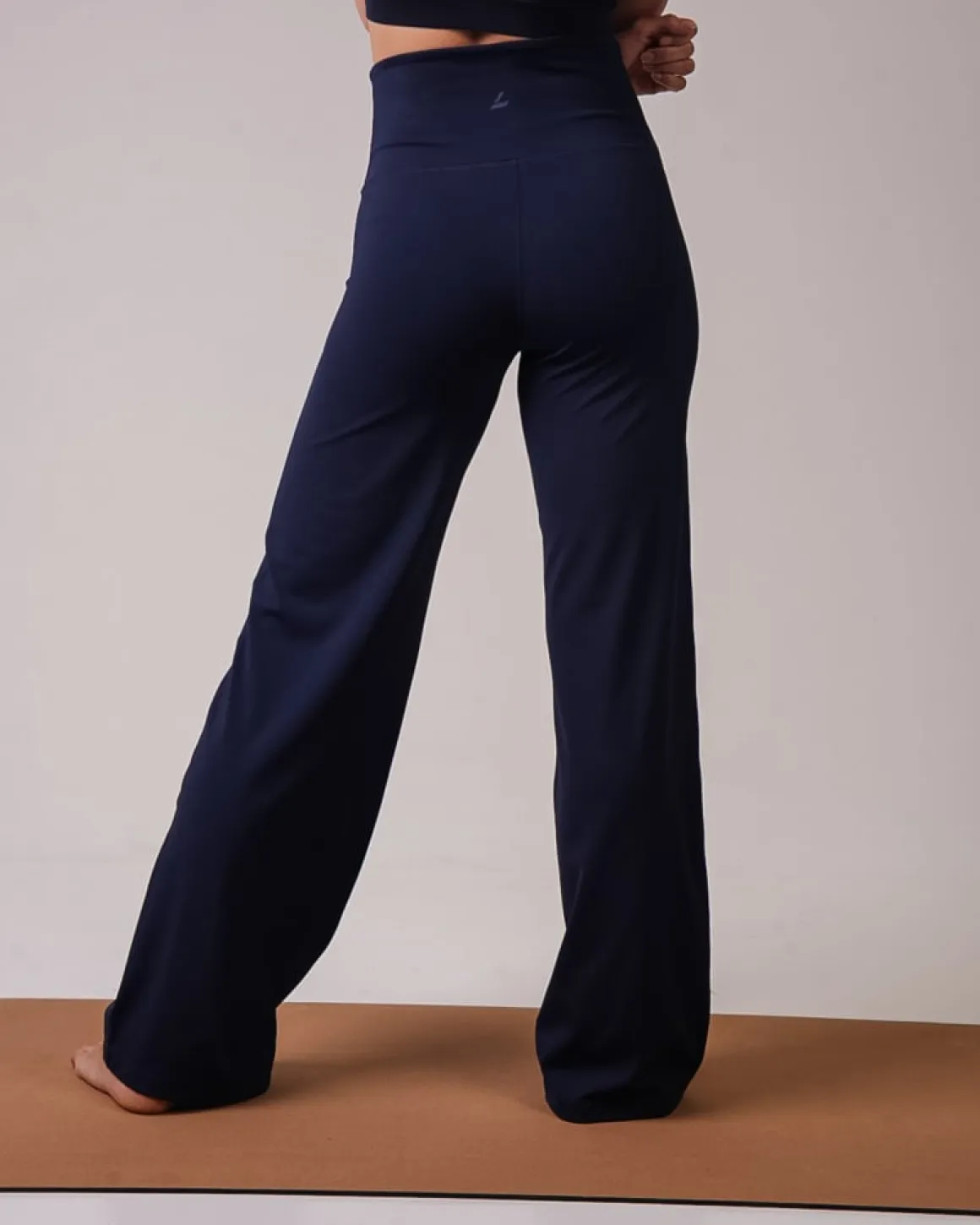 Lotus Straight Leg Pants Blue Navy