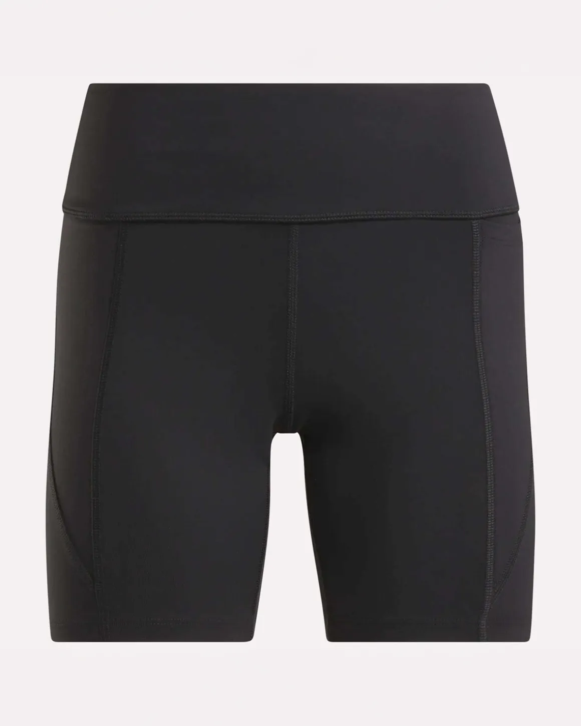 Lux High-Rise 6″ Biker Shorts Black