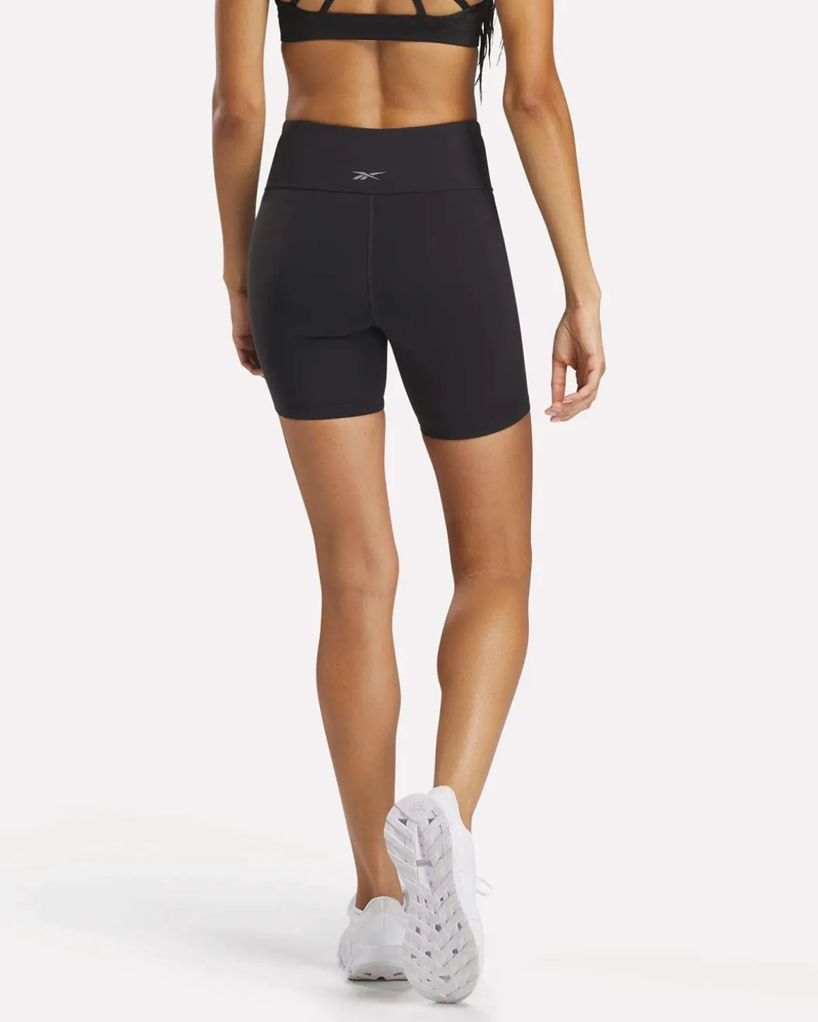 Lux High-Rise 6″ Biker Shorts Black