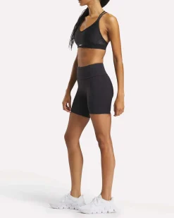 Lux High-Rise 6″ Biker Shorts Black