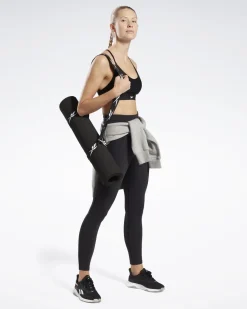 Lux Strappy Sports Bra Black
