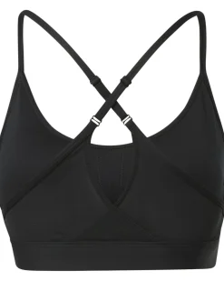Lux Strappy Sports Bra Black