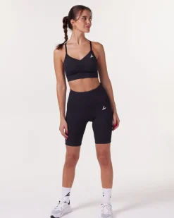 Magnify Scrunch Biker Shorts 2.0 Black