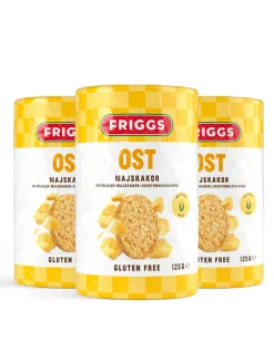 Maiskake Ost 125g (3-pack)