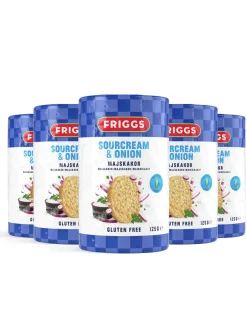 Maiskake Sourcr&Onion 125 gram (5-pack)