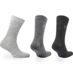 Merino Wool Everyday Socks Grey 3-pack