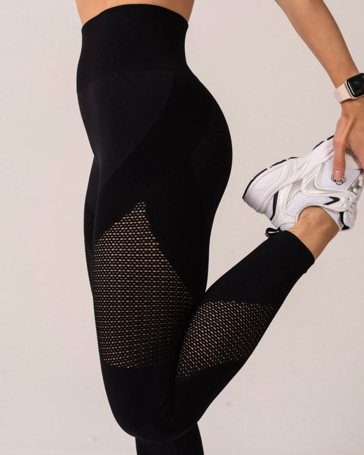 Mesh Life Tights Black