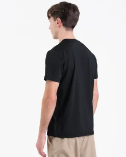 Mesh Tee M Black