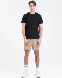 Mesh Tee M Black 2-PACK