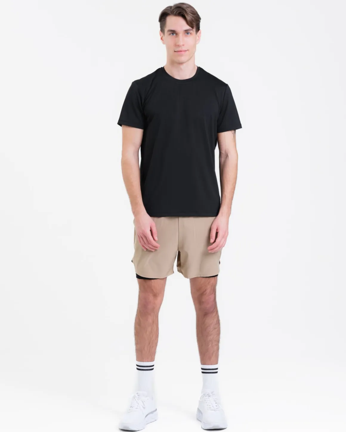 Mesh Tee M Black 2-PACK