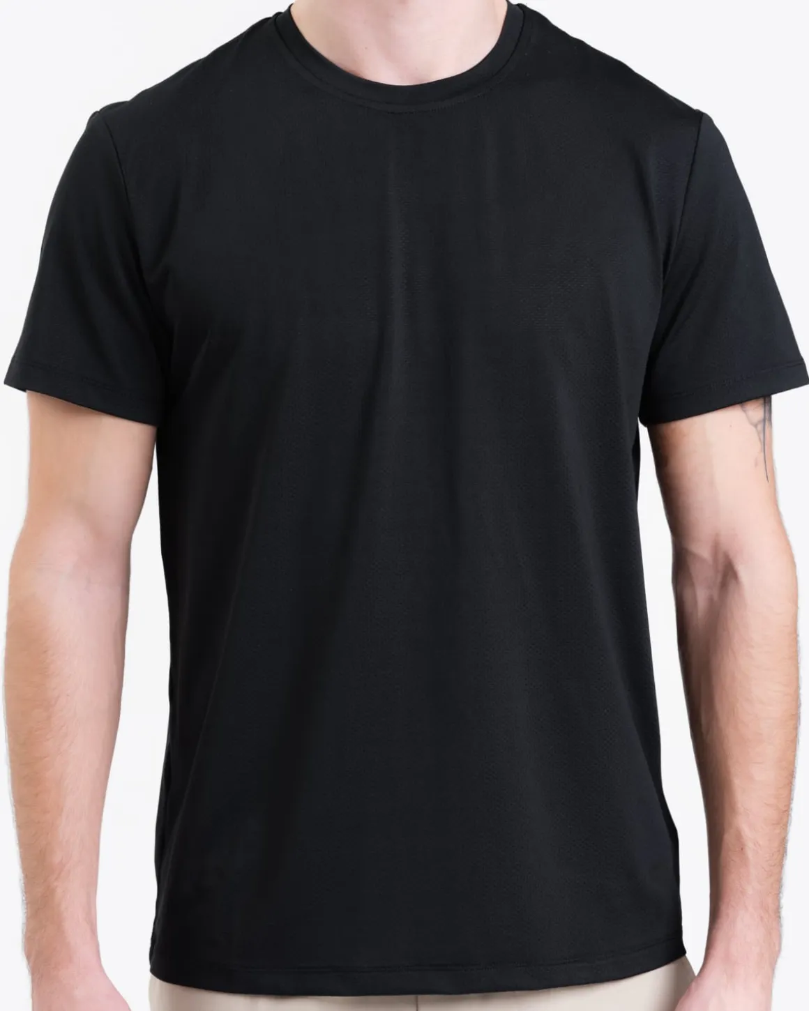 Mesh Tee M Black 2-PACK