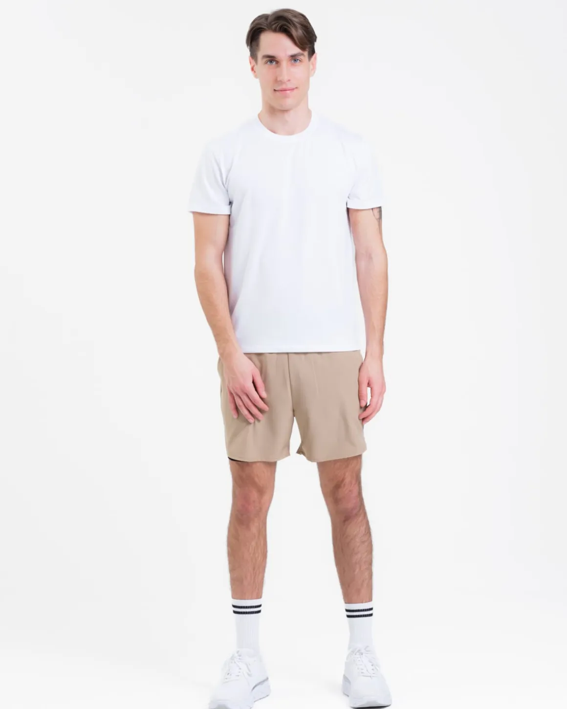Mesh Tee M White