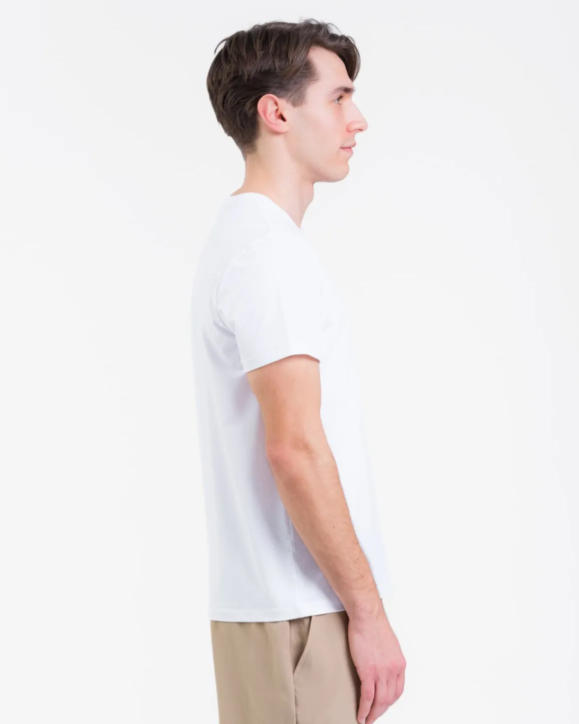 Mesh Tee M White