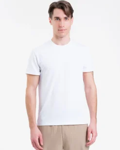 Mesh Tee M White 2-PACK